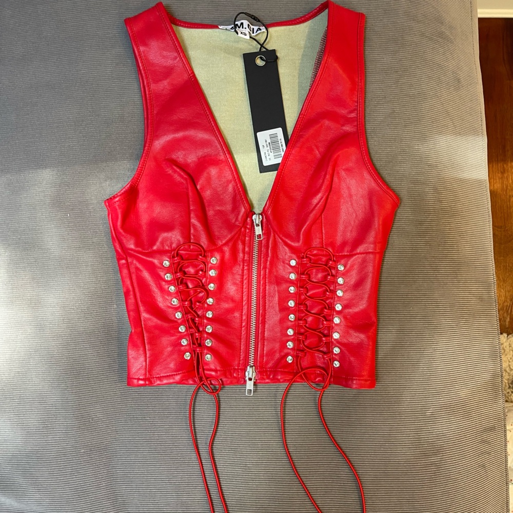 I.Am.Gia Hand Painted Vest
